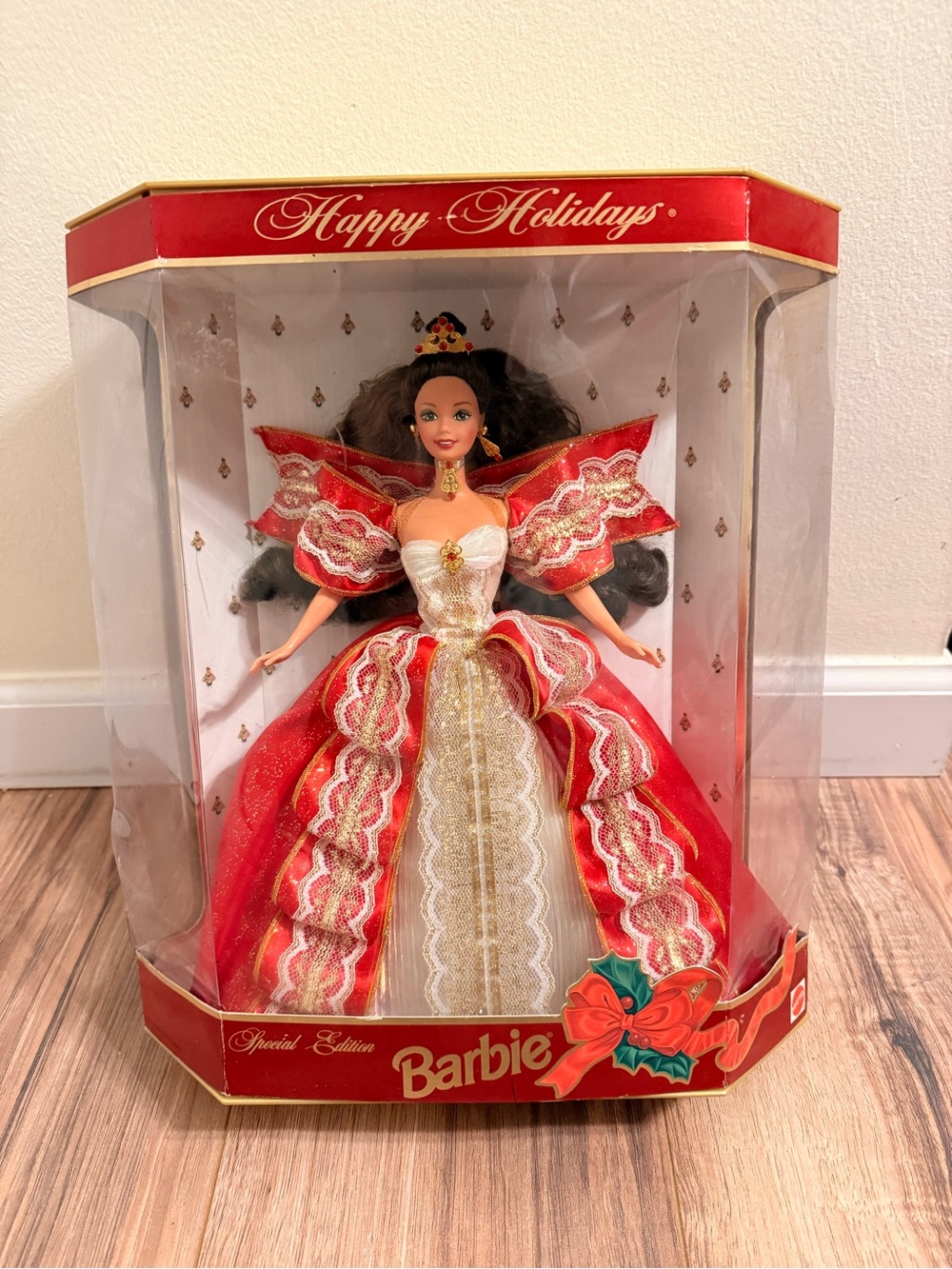 Barbie Red and Gold Holiday Special Edition Doll